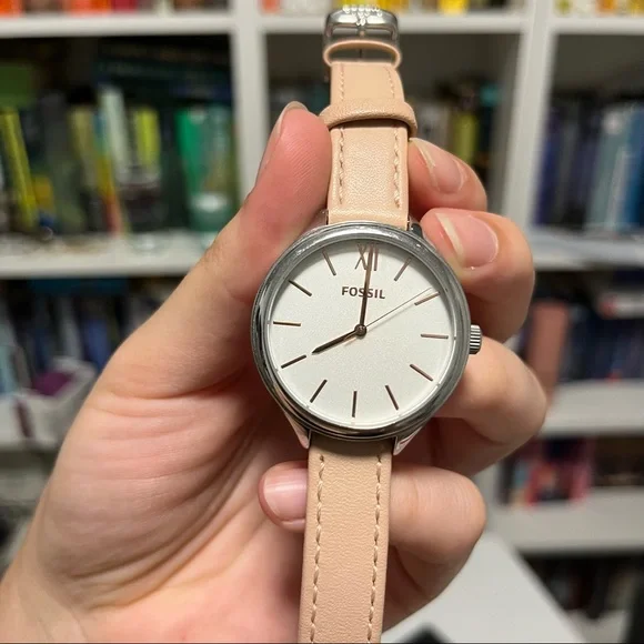 Fossil | Accessories | Fossil Silver Watch With Blush Pink  display picture 1